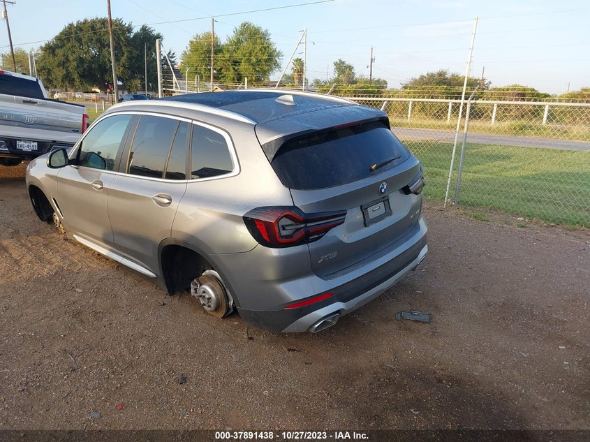 VIN 5UX43DP05P9T10994 2023 BMW X3 SDRIVE30I