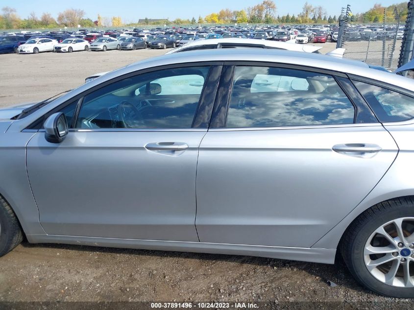 2019 FORD FUSION SE - 3FA6P0HD3KR267767