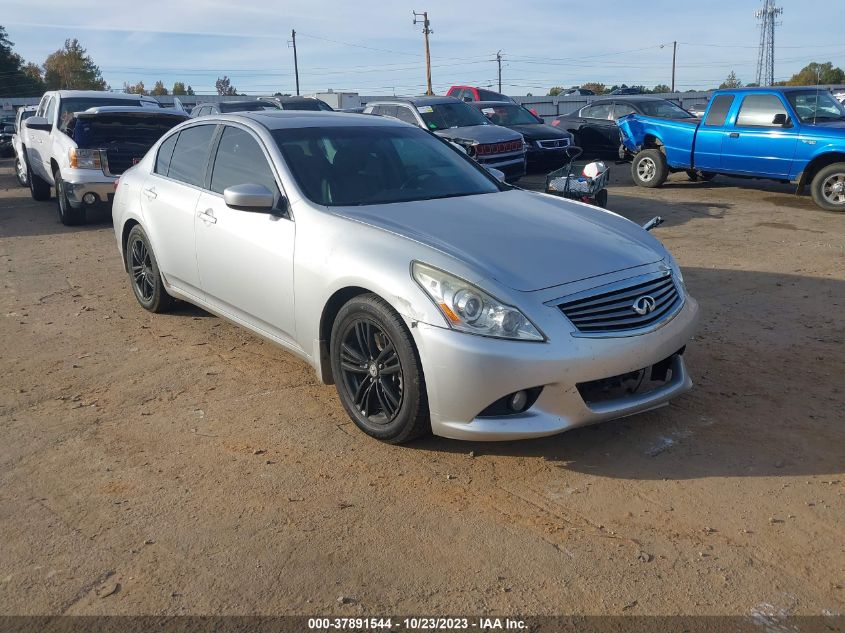 2013 INFINITI G37 JOURNEY - JN1CV6AP9DM710464