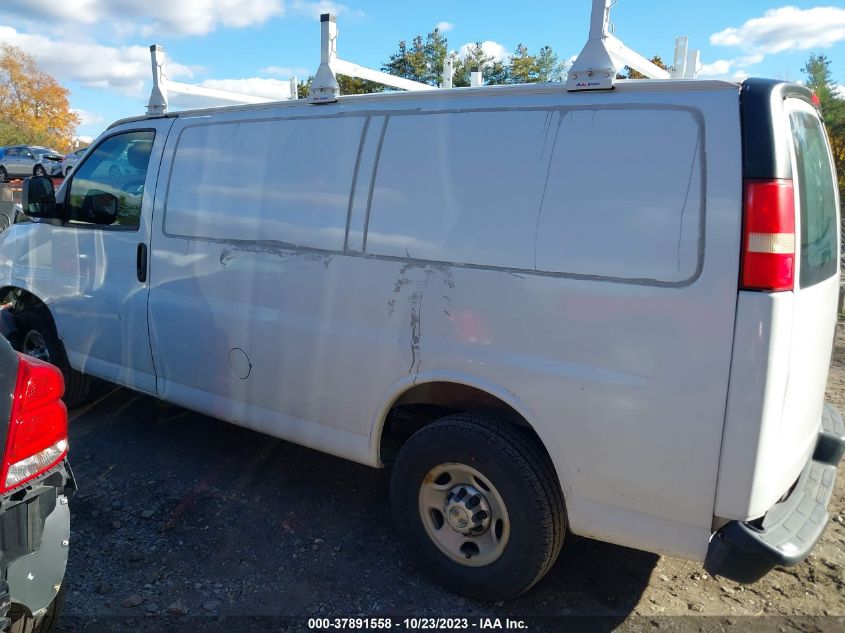 2013 CHEVROLET EXPRESS 2500 WORK VAN 1GCWGFBAXD1183664