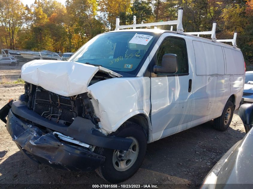 2013 CHEVROLET EXPRESS 2500 WORK VAN 1GCWGFBAXD1183664