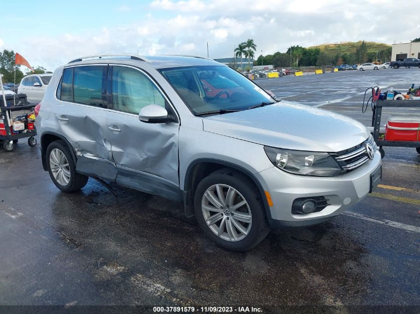 2014 VOLKSWAGEN TIGUAN S/SE/SEL/R-LINE - WVGBV3AXXEW588352