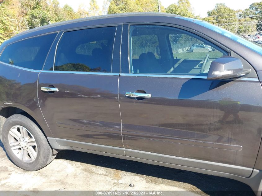 2015 CHEVROLET TRAVERSE LT - 1GNKRHKD9FJ155024