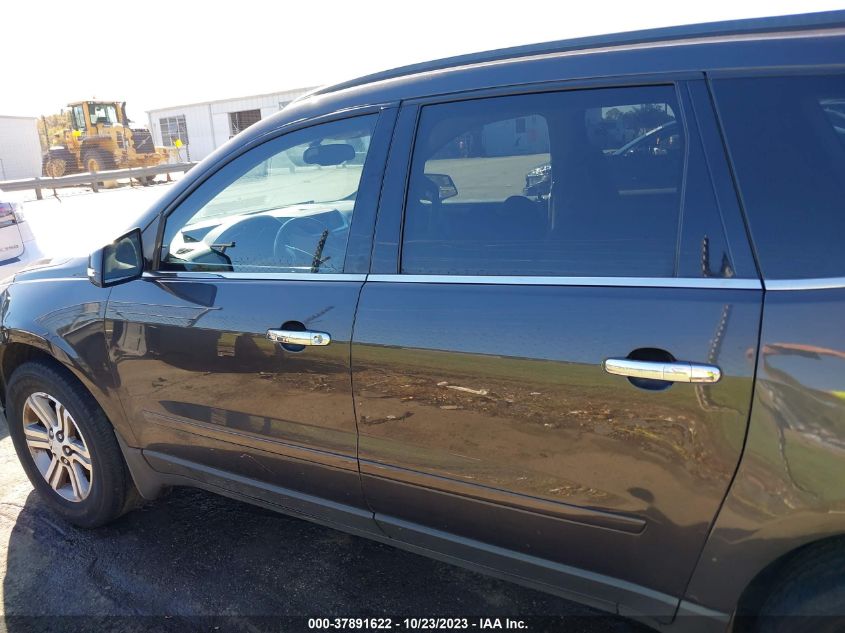 2015 CHEVROLET TRAVERSE LT - 1GNKRHKD9FJ155024