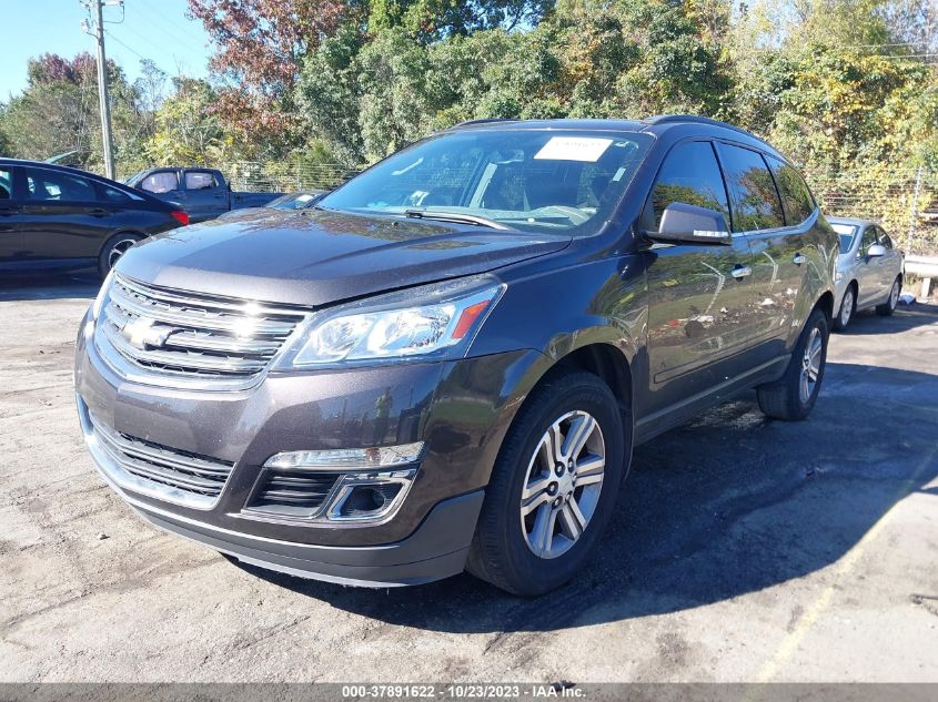2015 CHEVROLET TRAVERSE LT - 1GNKRHKD9FJ155024