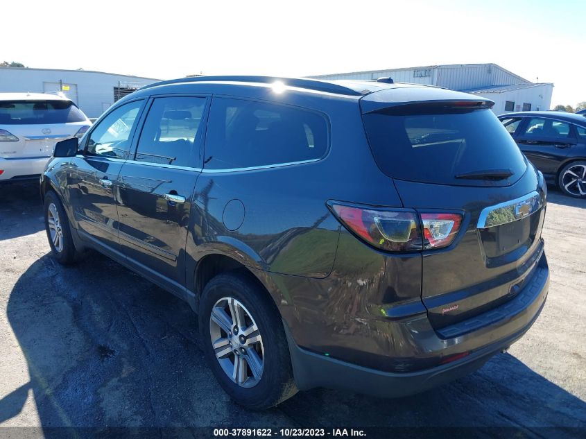 2015 CHEVROLET TRAVERSE LT - 1GNKRHKD9FJ155024