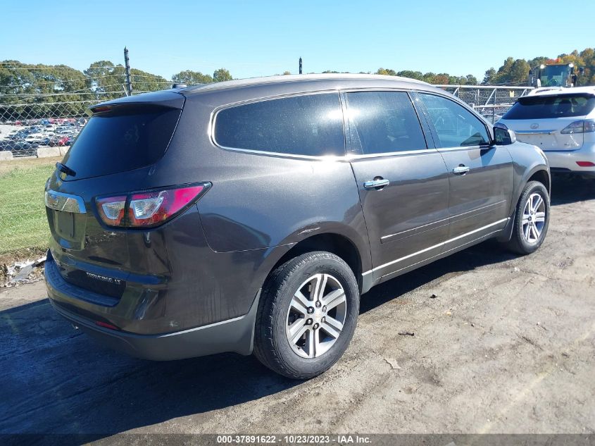2015 CHEVROLET TRAVERSE LT - 1GNKRHKD9FJ155024