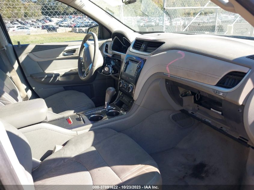 2015 CHEVROLET TRAVERSE LT - 1GNKRHKD9FJ155024