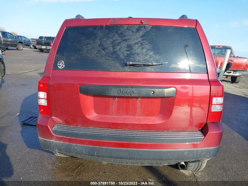 2016 JEEP PATRIOT SPORT - 1C4NJPBA5GD787581