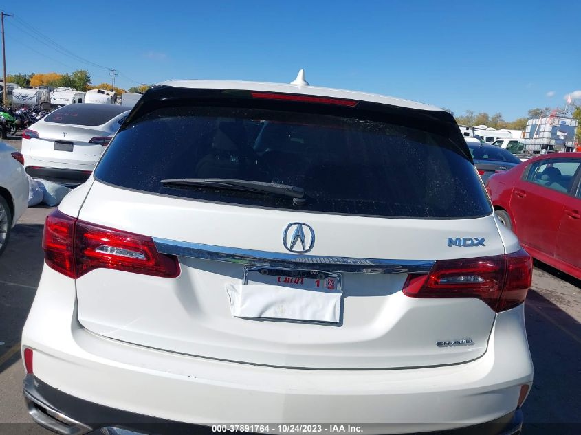 2018 ACURA MDX - 5J8YD4H3XJL007987