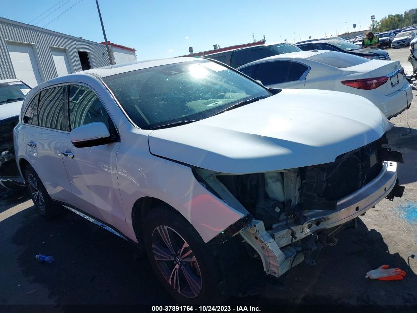 2018 ACURA MDX - 5J8YD4H3XJL007987