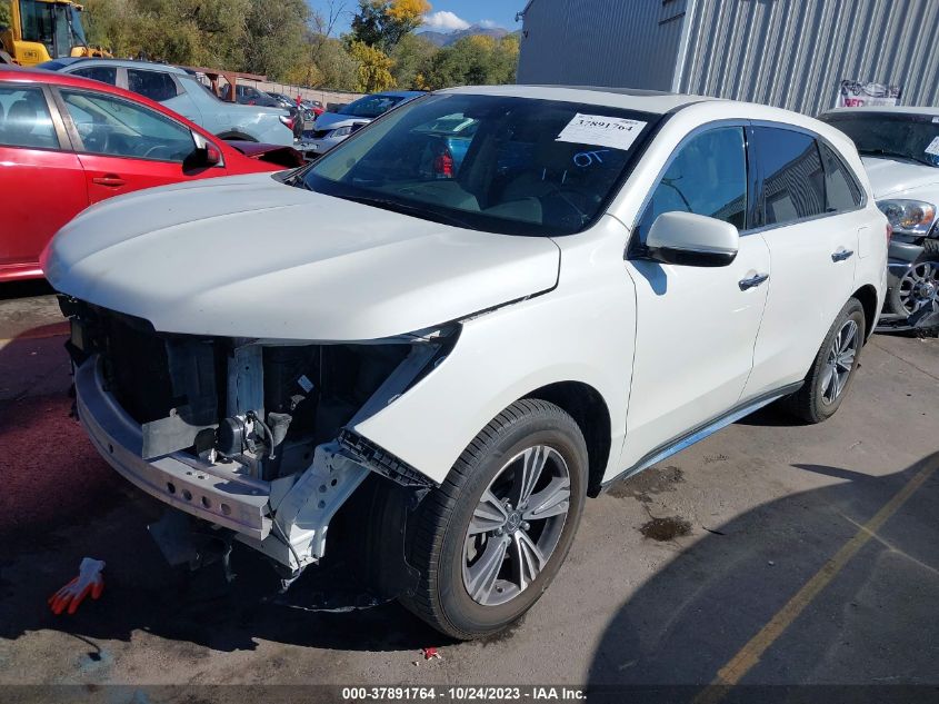 2018 ACURA MDX - 5J8YD4H3XJL007987