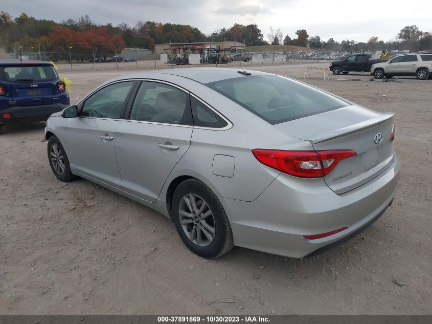 2017 HYUNDAI SONATA 2.4L - 5NPE24AF1HH494653