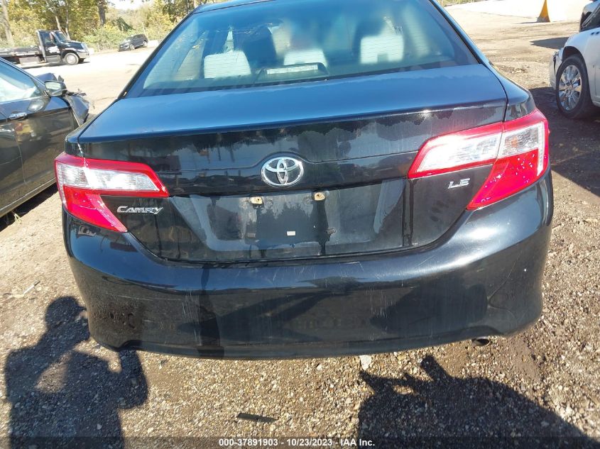 2013 TOYOTA CAMRY LE - 4T1BF1FK2DU229148