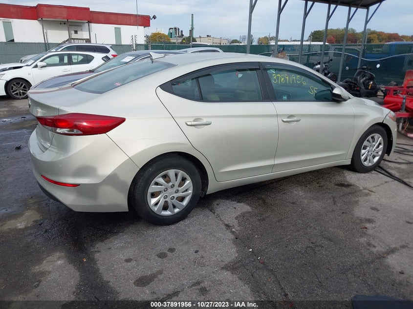 VIN 5NPD74LFXHH084010 2017 HYUNDAI ELANTRA SE