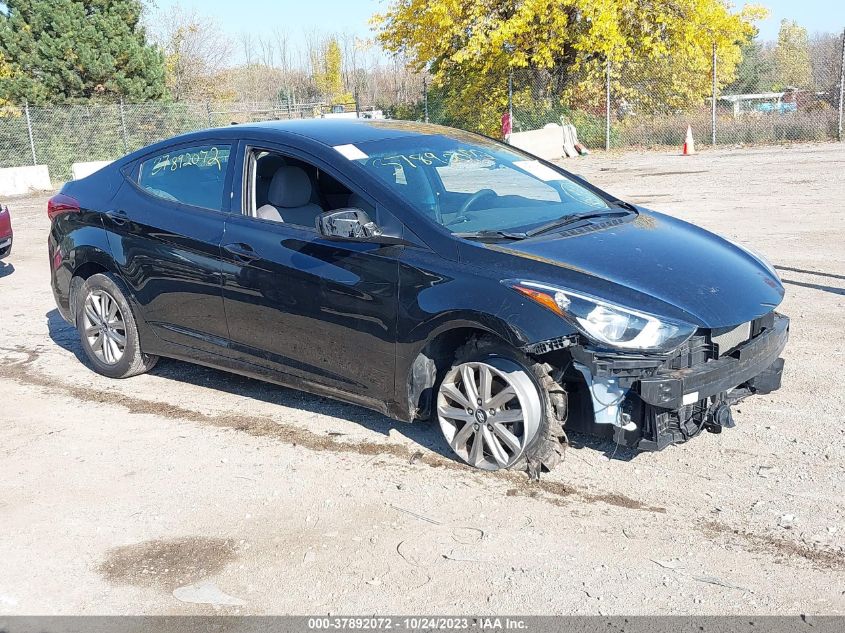 2016 HYUNDAI ELANTRA SE/SPORT/LIMITED - 5NPDH4AE4GH757203