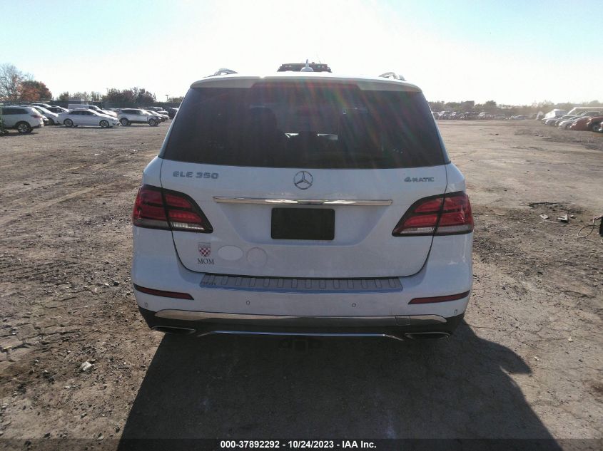 2016 MERCEDES-BENZ GLE GLE 350 4JGDA5HB1GA696238