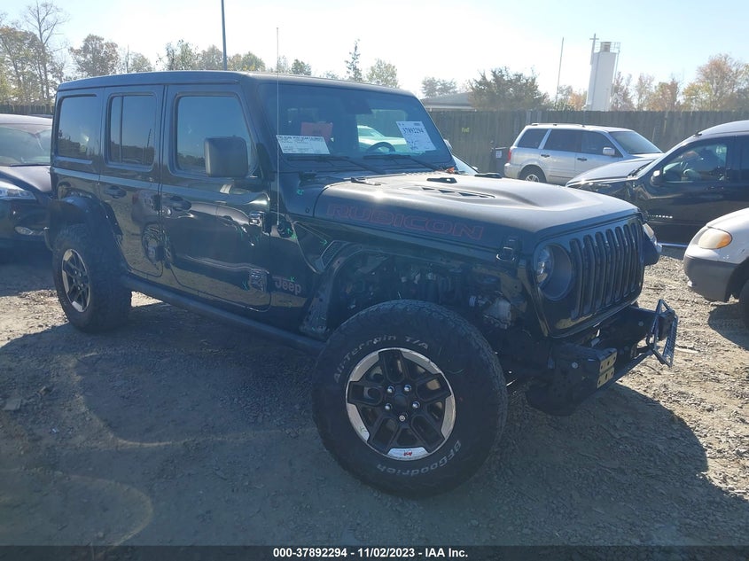 VIN 1C4HJXFN7LW192630 2020 JEEP WRANGLER UNLIMITED RUBICON