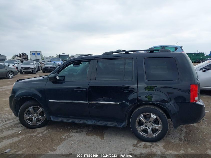 2014 HONDA PILOT TOURING - 5FNYF3H93EB003070