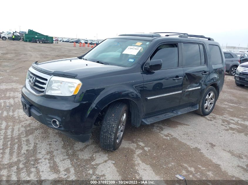 2014 HONDA PILOT TOURING - 5FNYF3H93EB003070