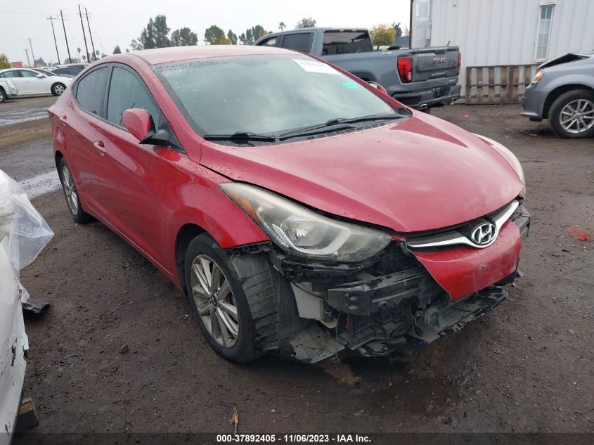 2014 HYUNDAI ELANTRA SE - KMHDH4AEXEU143304