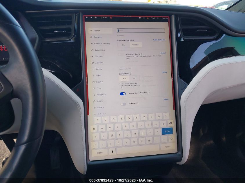 2018 TESLA MODEL X 75D/100D/P100D - 5YJXCDE23JF139646
