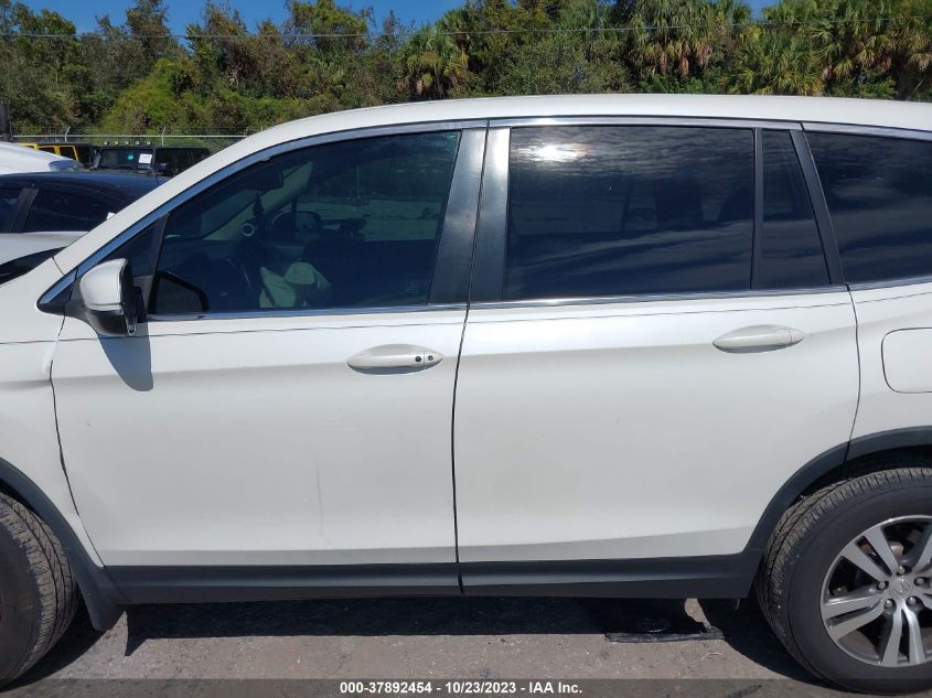 2016 HONDA PILOT EXL - 5FNYF6H59GB113171