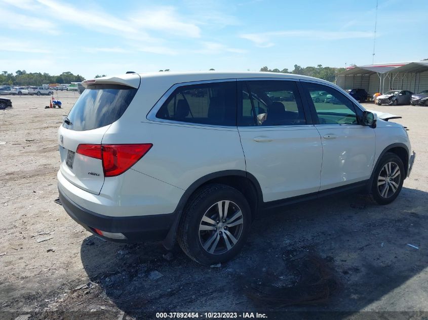 2016 HONDA PILOT EXL - 5FNYF6H59GB113171