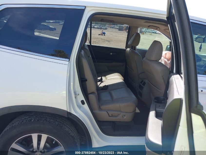 2016 HONDA PILOT EXL - 5FNYF6H59GB113171