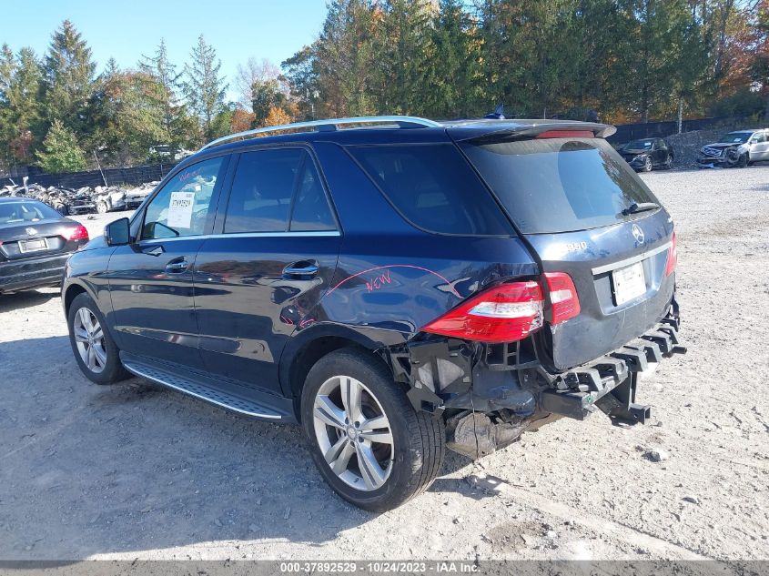 2015 MERCEDES-BENZ M-CLASS ML 350 4JGDA5HB3FA537431