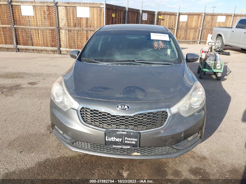 2014 KIA FORTE EX - KNAFX4A83E5091452