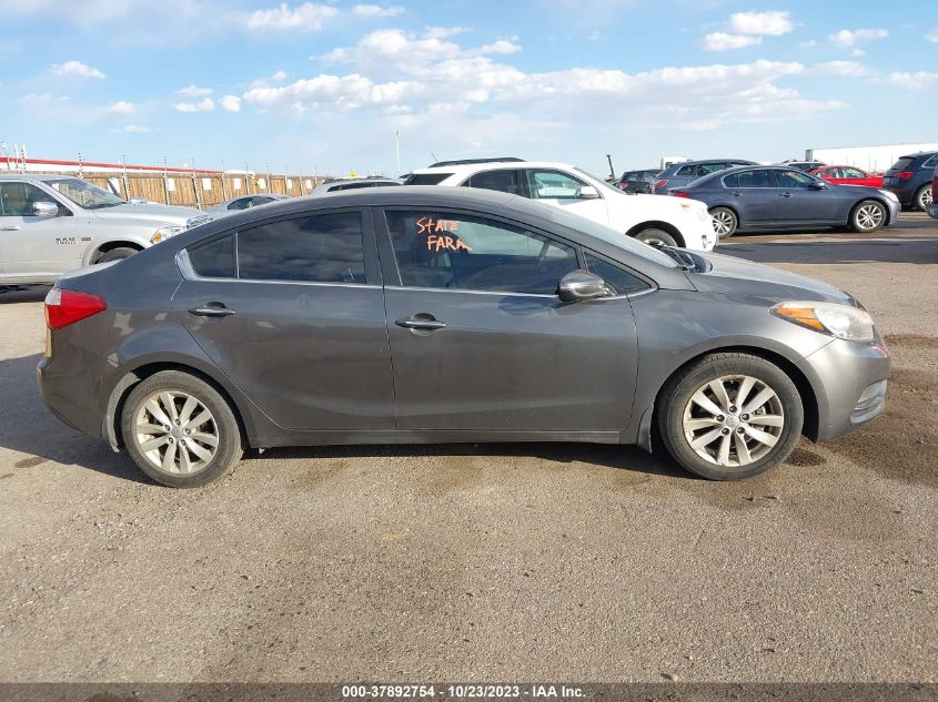 2014 KIA FORTE EX - KNAFX4A83E5091452