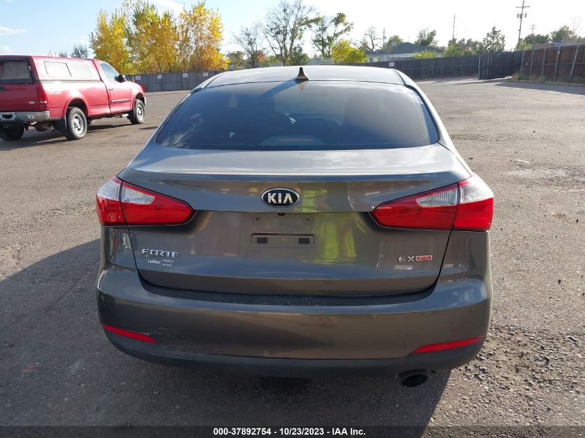 2014 KIA FORTE EX - KNAFX4A83E5091452