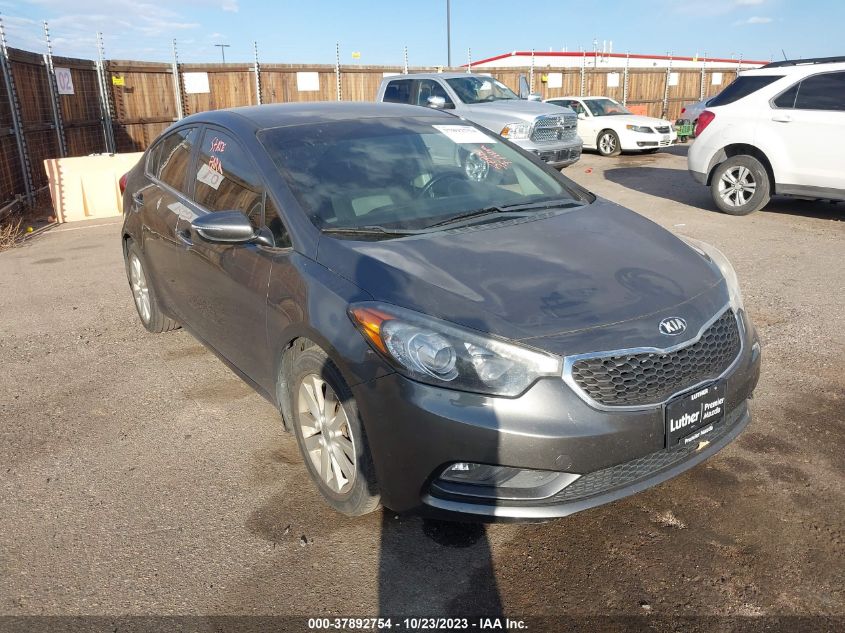 2014 KIA FORTE EX - KNAFX4A83E5091452