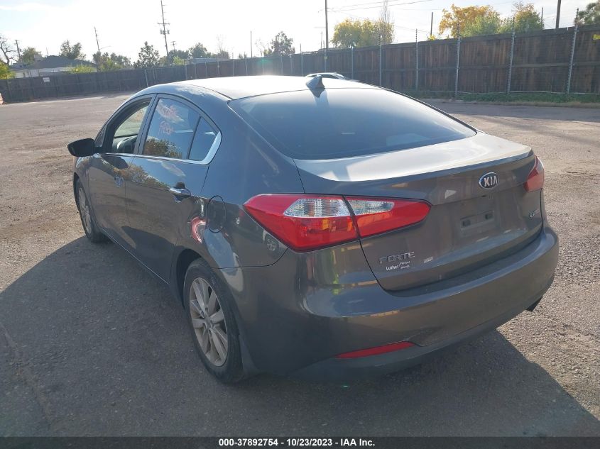 2014 KIA FORTE EX - KNAFX4A83E5091452