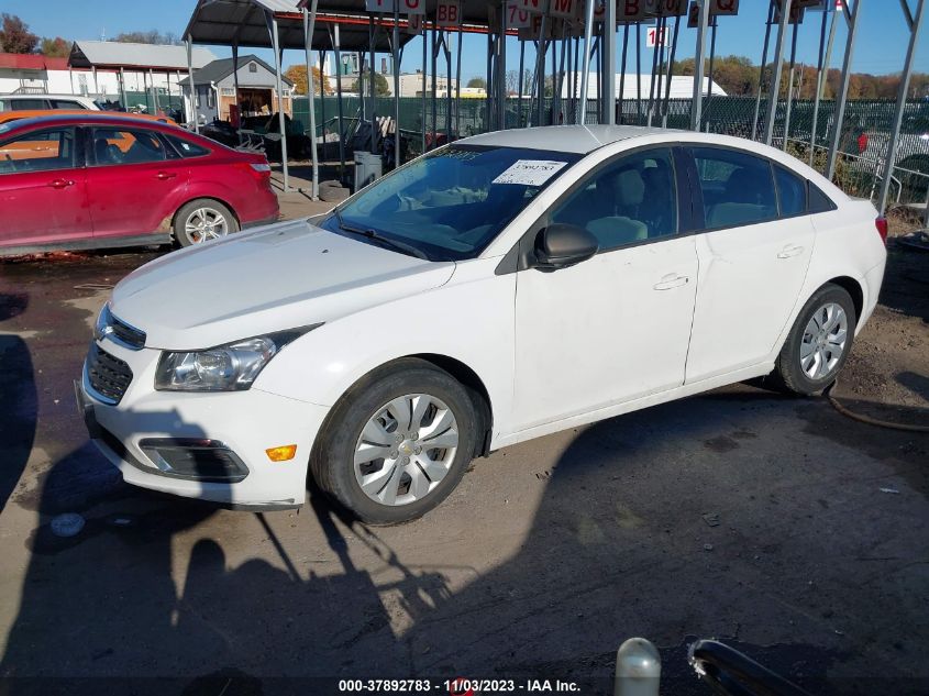 2015 CHEVROLET CRUZE LS - 1G1PA5SG1F7132728