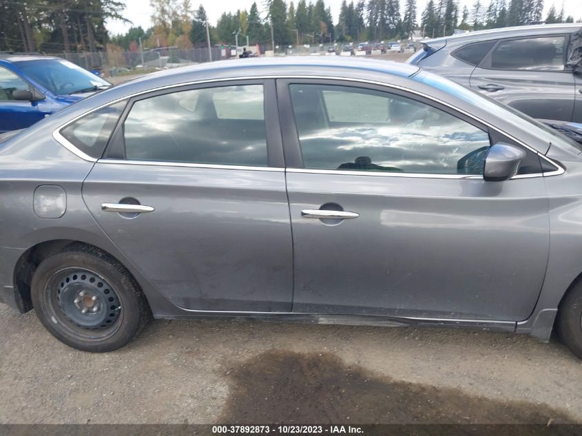 2016 NISSAN SENTRA S - 3N1AB7AP0GY303284