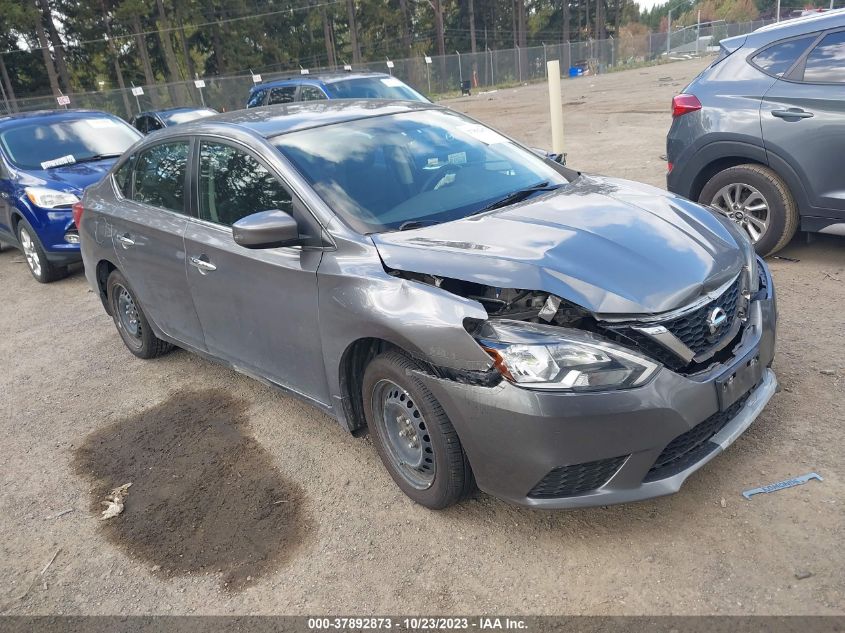 2016 NISSAN SENTRA S - 3N1AB7AP0GY303284