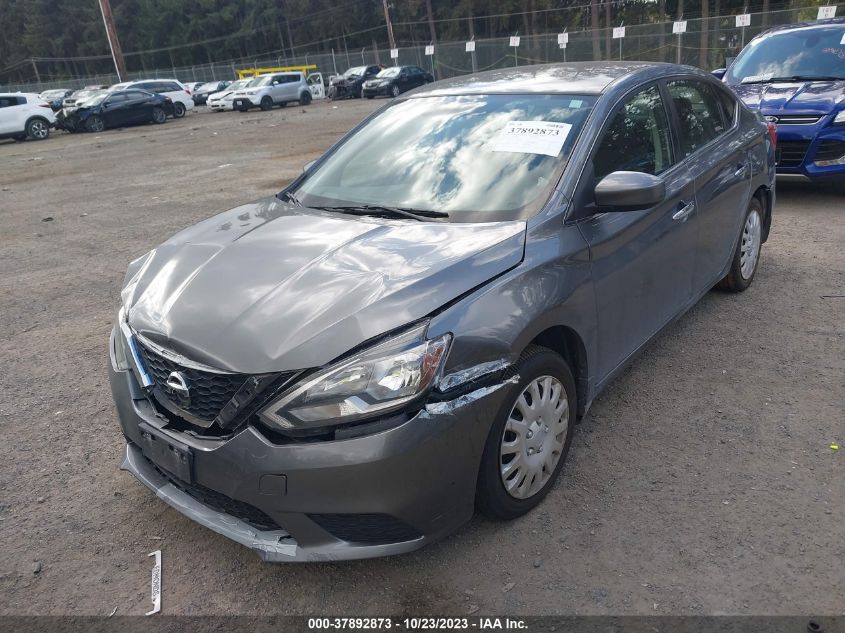 2016 NISSAN SENTRA S - 3N1AB7AP0GY303284