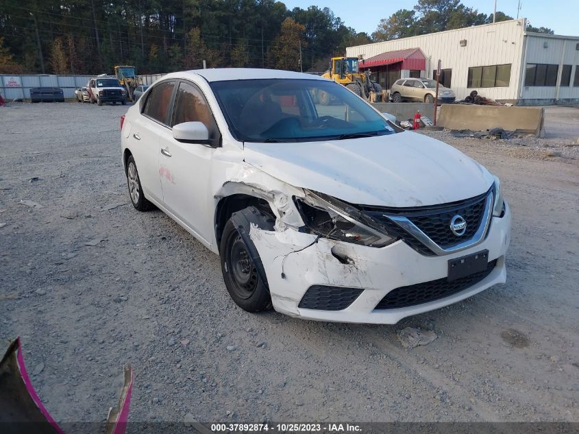 2016 NISSAN SENTRA S/SV/SR/SL - 3N1AB7AP2GY219256