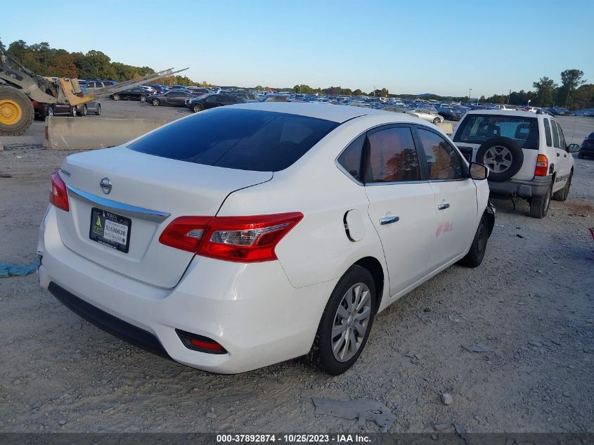 2016 NISSAN SENTRA S/SV/SR/SL - 3N1AB7AP2GY219256
