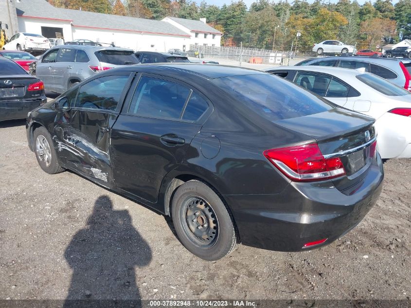 2013 HONDA CIVIC SDN LX 19XFB2F5XDE222206