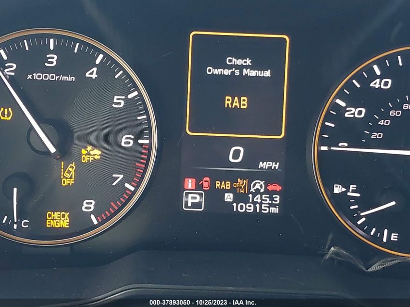 VIN 4S4BTGUDXP3153091 2023 SUBARU OUTBACK WILDERNESS