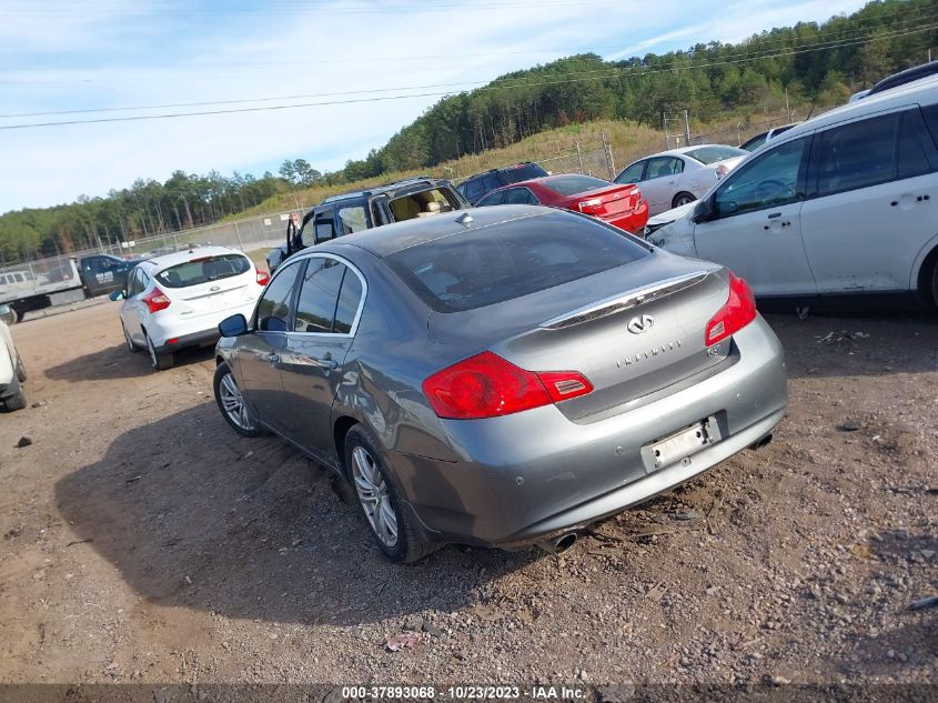 2013 INFINITI G37 SEDAN JOURNEY JN1CV6AP9DM719813