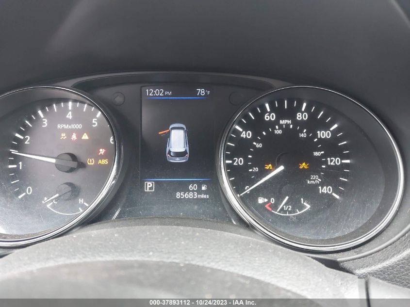 VIN 5N1AT2MT3KC762571 2019 NISSAN ROGUE S/SL/SV