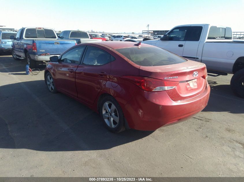 2013 HYUNDAI ELANTRA GLS - KMHDH4AE2DU947790