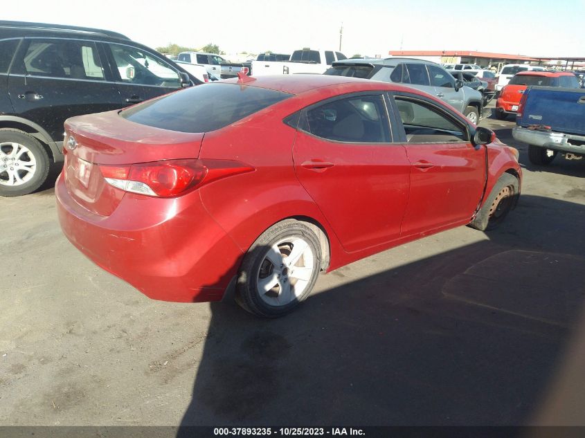 2013 HYUNDAI ELANTRA GLS - KMHDH4AE2DU947790