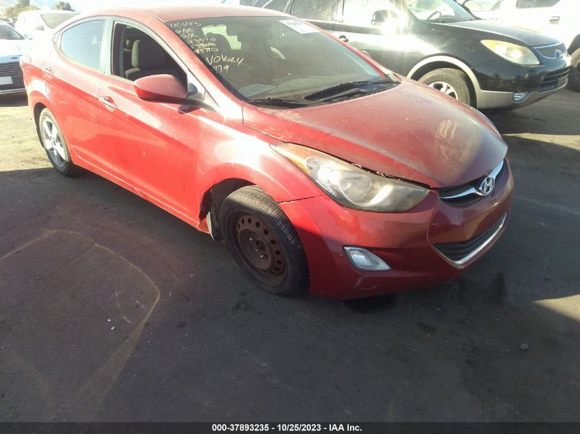 2013 HYUNDAI ELANTRA GLS - KMHDH4AE2DU947790