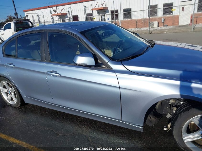2014 BMW 3 SERIES 320I - WBA3B1G51ENS81294