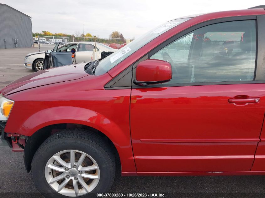 2014 DODGE GRAND CARAVAN SXT - 2C4RDGCG6ER182362